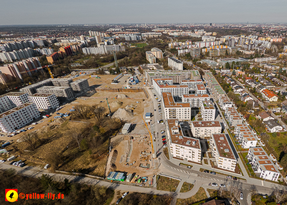 22.03.2023 - Baustele und Wohnanlage Alexisquartier